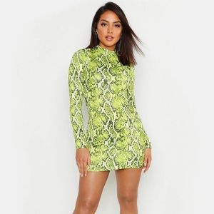 Snake Print Mini Dress- SOLD OUT ONLINE